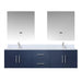 Lexora Home Geneva Bath Vanity with Cultured Marble Countertop