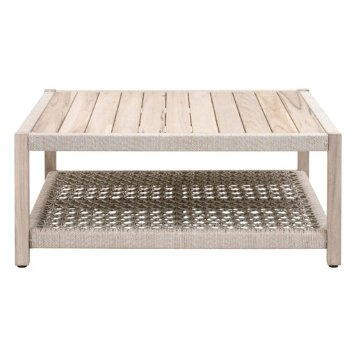 Essentials For Living Woven - Outdoor Wrap Outdoor Square Coffee Table 6870SQ.WTA/GT