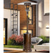 RADtec 96" Real Flame Natural Gas Patio Heater - Antique Bronze Finish