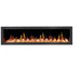Litedeer Homes Latitude II 78" Smart Wall Mount Electric Fireplace with App Diamond-like Crystal - ZEF78VC