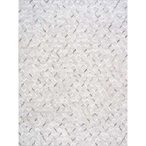 Pasargad Home Galaxy Collection Silver/Grey Cowhide&sar Area Rug-12' 0'' X 15' 0'' ptx-3284 12x15