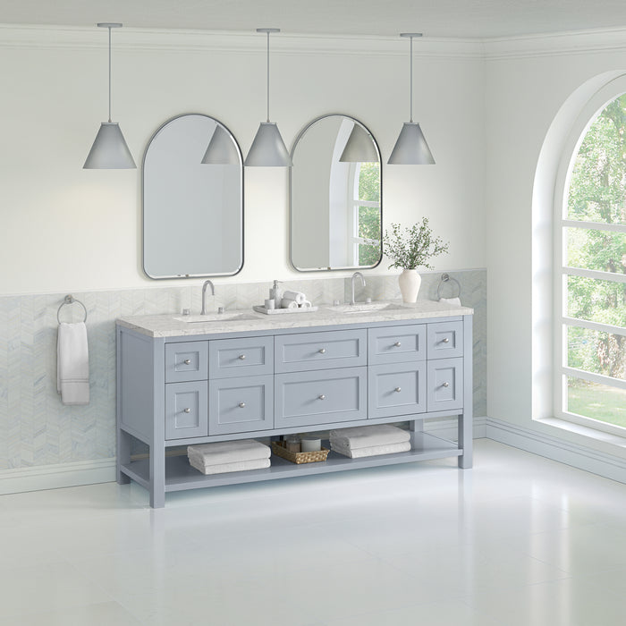James Martin Vanities Breckenridge 72" Double Vanity