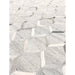 Pasargad Home Galaxy Collection Silver/Grey Cowhide&sar Area Rug- 4' 0'' X 6' 0'' ptx-3284 4x6