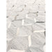 Pasargad Home Galaxy Collection Silver/Grey Cowhide&sar Area Rug- 5' 0'' X 8' 0'' ptx-3284 5x8