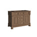 Brookfield 48" Single Vanity, Honey Oak w/ 3 CM Parisien Bleu Silestone Top