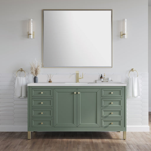 James Martin Vanities Chicago 60" Single Bathroom Vanity
