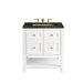 Breckenridge 30" Single Vanity, Bright White, w/ 3 CM Phantome Eclos Top
