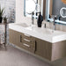 James Martin Columbia 59" Double Wall Mount Vanity