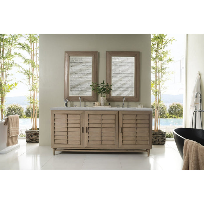 James Martin Vanities Portland 72" Double Vanity