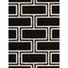 Pasargad Home Edgy Collection Hand-Tufted Bamboo Silk & Wool Area Rug, 12' 0" X 15' 0", Black pvny-21 12x15