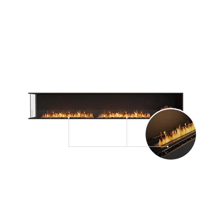 EcoSmart 122LC Left-Corner Flex Fireplace