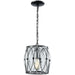 Adriano Gloss Black Mini Pendant