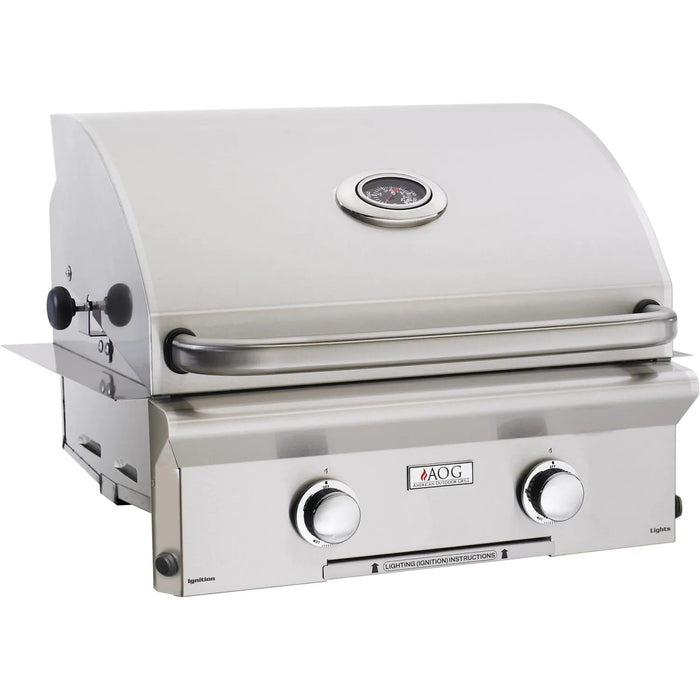 American Outdoor Grill L-Series 24-Inch 2-Burner Built-In Natural Gas Grill - 24NBL-00SP