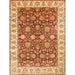 Pasargad Home Agra Collection Hand-Knotted Lamb's Wool Area Rug- 9' 1" X 12' 2" PH-167 9X12