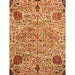 Pasargad Home Crown Jewel Agra Collection Hand-Knotted Lamb's Wool Area Rug- 9' 0" X 12' 1" PH-260 IVORY 9X12
