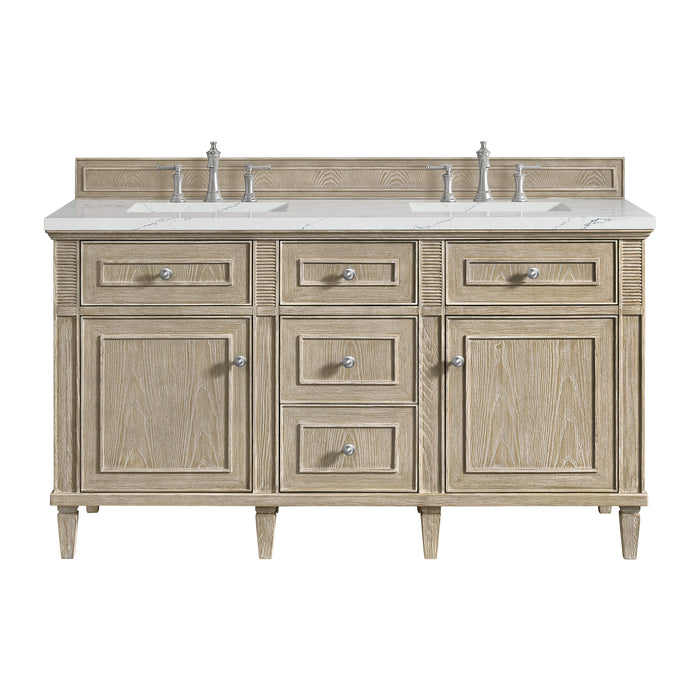 Lorelai 60" Double Vanity, Mid-Century Walnut