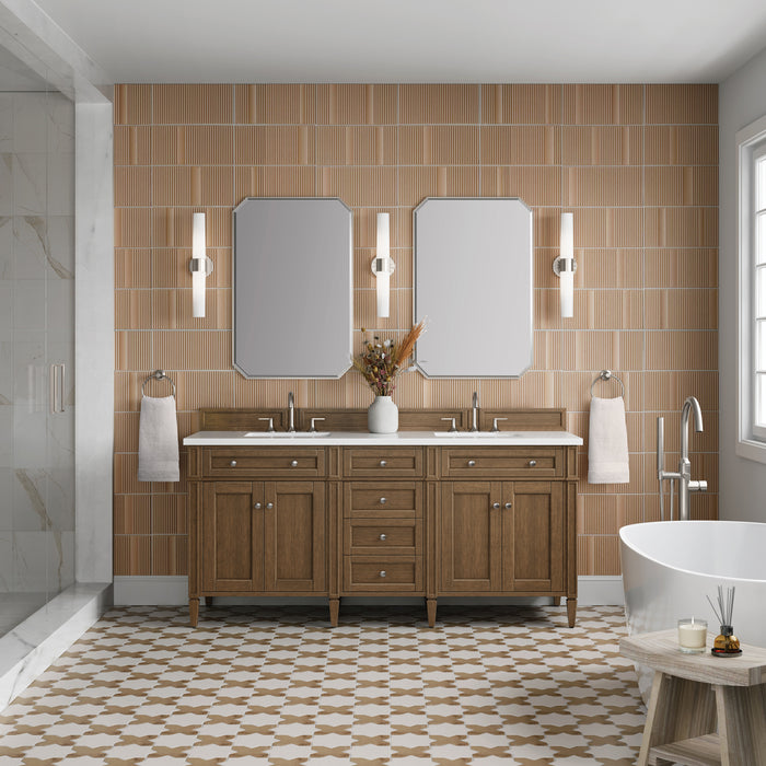 James Martin Vanities Brittany 72" Double Vanity