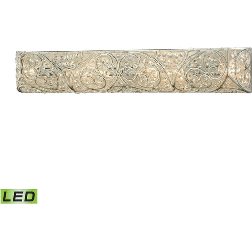 Andalusia Aged Silver LED Vanity Light