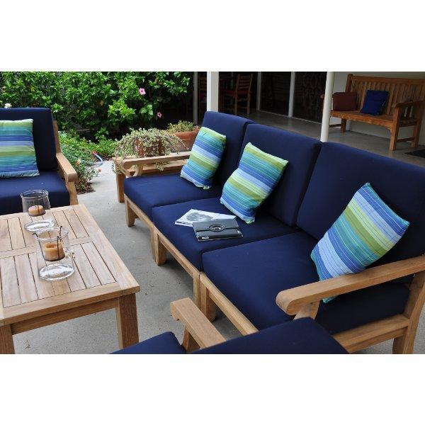 Anderson Teak Riviera Luxe 7-Pieces Modular Set With Rectangular Table B Set-97