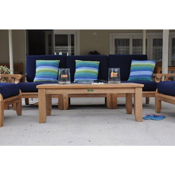 Anderson Teak Riviera Luxe 7-Pieces Modular Set With Rectangular Table B Set-97
