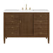 Myrrin 48" Single Vanity, Mid Century Walnut