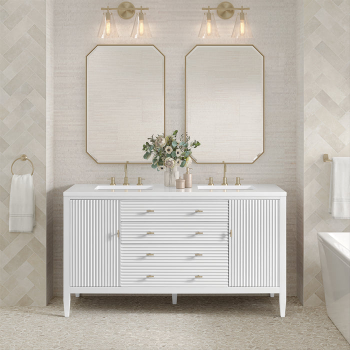 James Martin Vanities Myrrin 60" Double Vanity