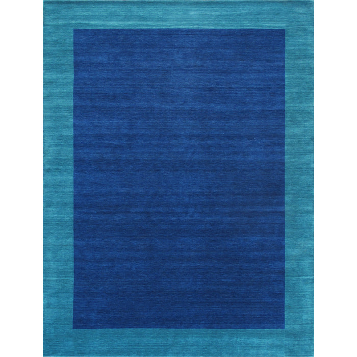Pasargad Home Gramercy Collection Hand-Loomed Silk & Wool Charcoal Area Rug- 7' 9" X 9' 9" ar-01b 8x10