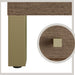 James Martin Part: Chicago Knobs and Legs Set for V48" in Champagne Brass