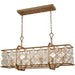 Armand Matte Gold Chandelier