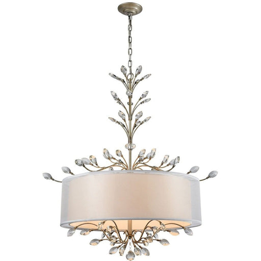 Asbury Aged Silver Chandelier