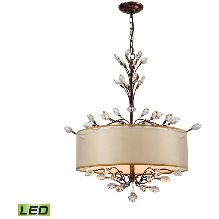 Asbury Spanish Bronze LED Chandelier