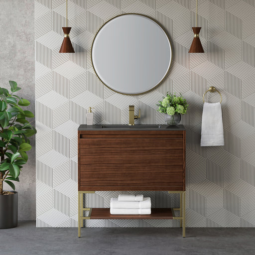 James Martin Vanities Mantova 35.4" Single Bathroom Vanity