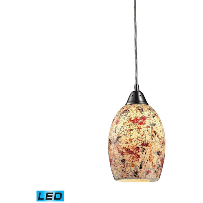 Avalon Satin Nickel LED Mini Pendant