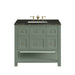 Breckenridge 36" Single Vanity, Smokey Celadon, w/ 3 CM Phantome Eclos Top