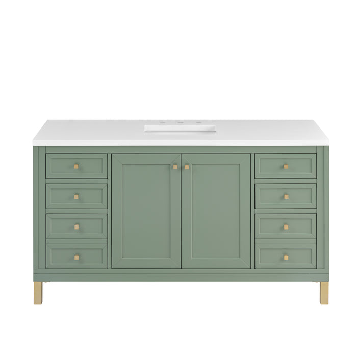 James Martin Vanities Chicago 60" Single Vanity