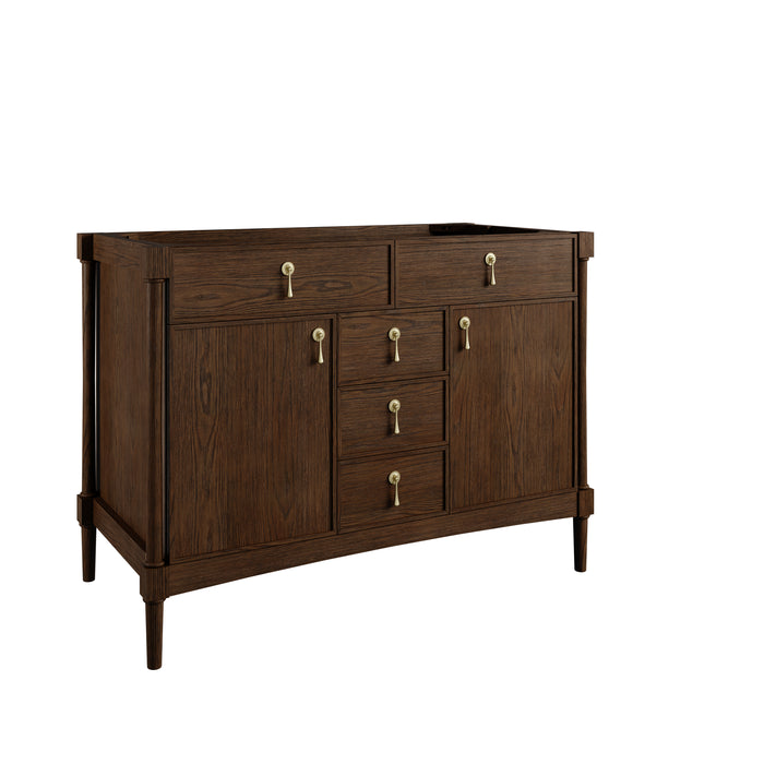 Kinnsden 48" Single Vanity Cabinet, Sable Oak