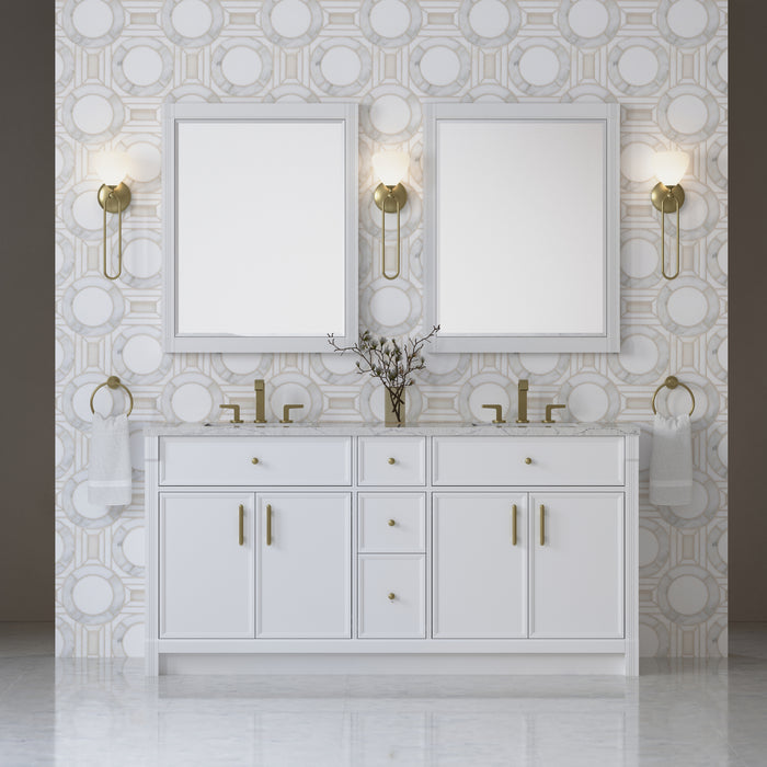 James Martin Vanities Bellshire 72" Double Bathroom Vanity