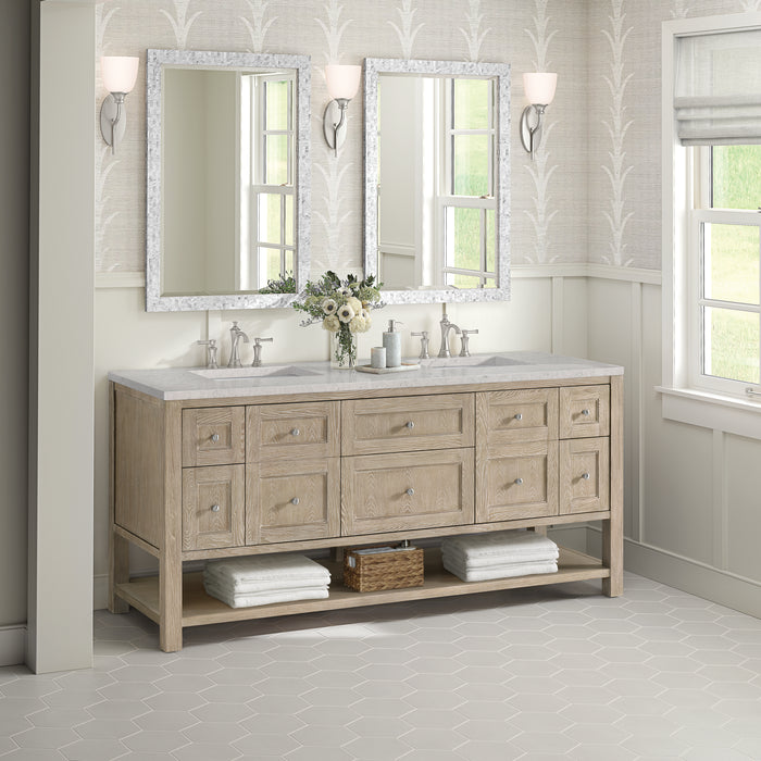 James Martin Vanities Breckenridge 72" Double Vanity