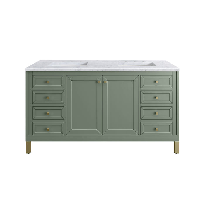 James Martin Vanities Chicago 60" Double Vanity