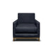 GTR Monterrey 32" Wide Upholstered Accent Chair, Napa Admiral