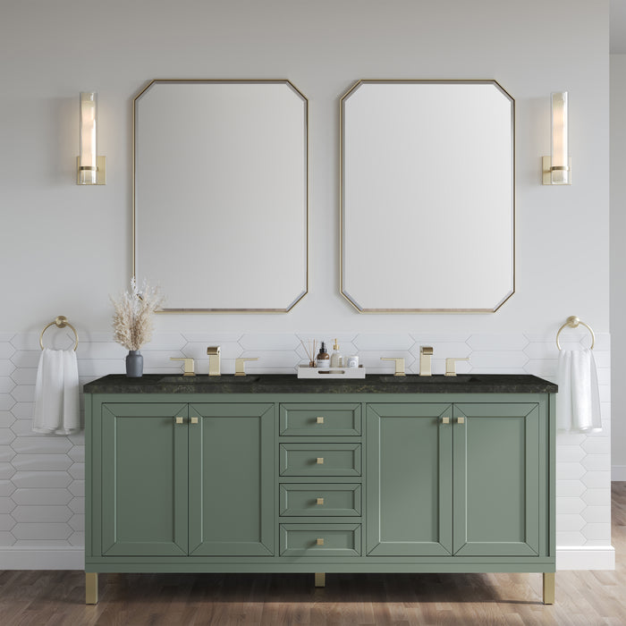 James Martin Vanities Chicago 72" Double Vanity