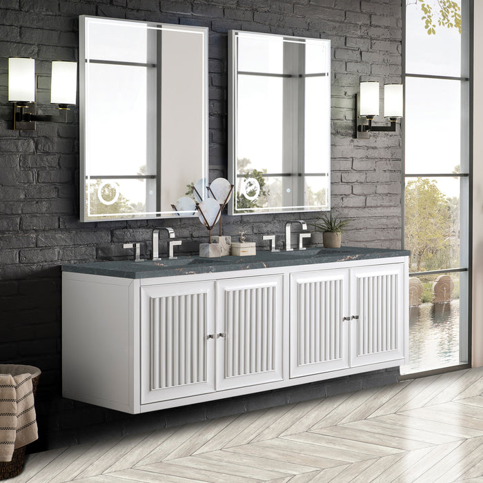 James Martin Athens 72" Double Bathroom Vanity