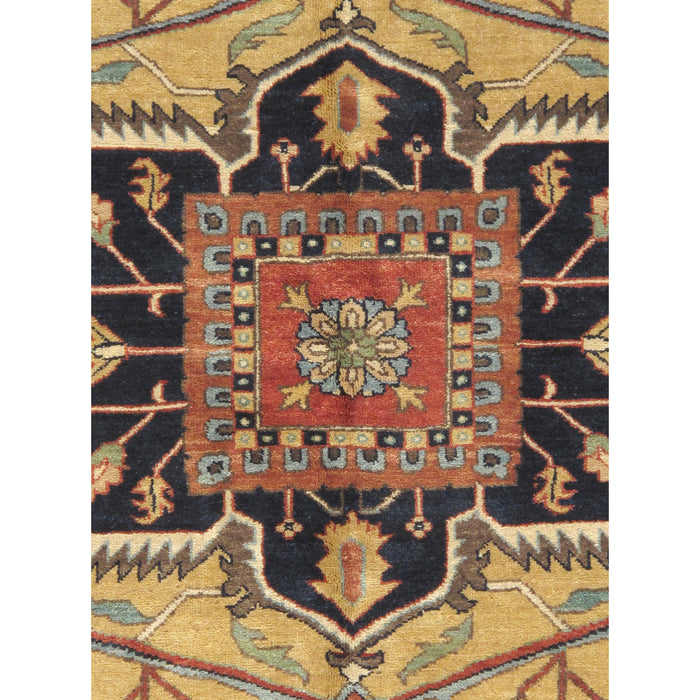 Pasargad Home Serapi Collection Hand-Knotted Lamb's Wool Area Rug- 9' 10" X 15' 7" PJR-4 10X16