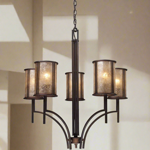 Elk Lighting Barringer Aged Bronze Chandelier