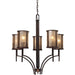 Barringer Aged Bronze Chandelier