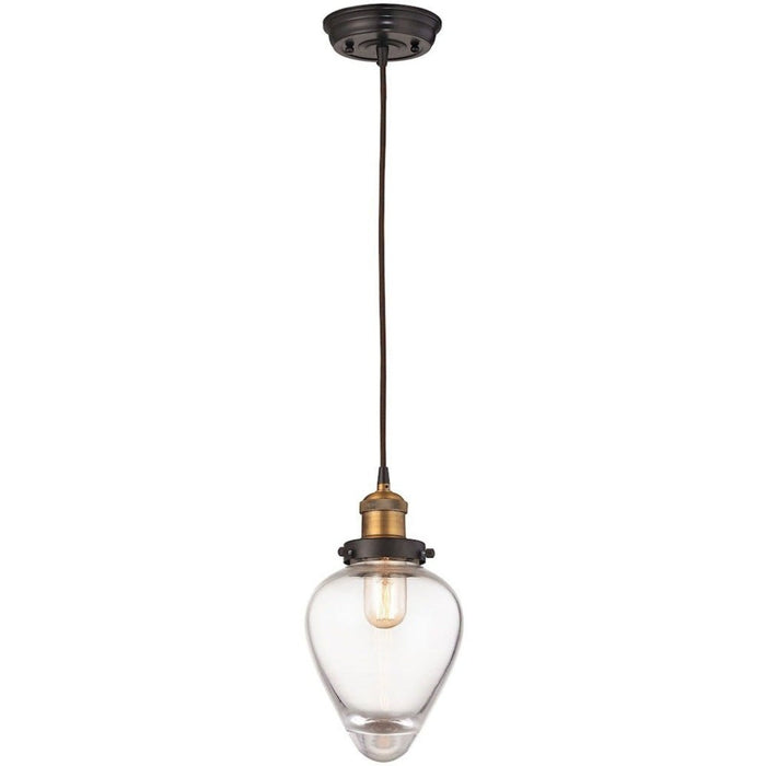 Bartram Antique Brass, Oil Rubbed Bronze Mini Pendant