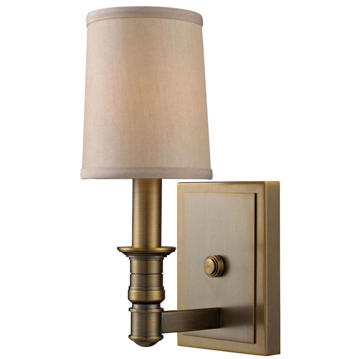 Baxter Brushed Antique Brass Wall Sconce