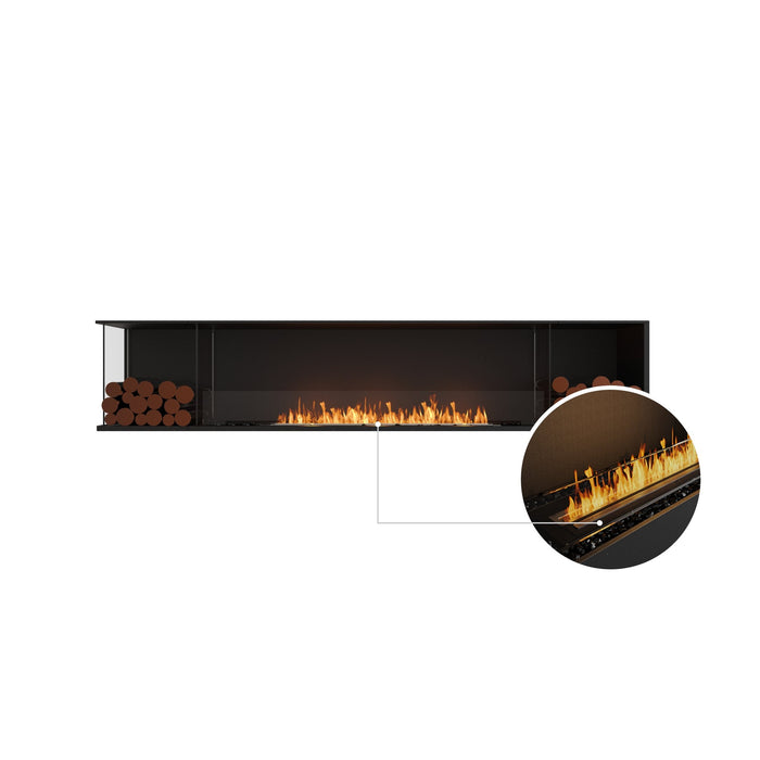 EcoSmart 104LC Left-Corner Flex Fireplace