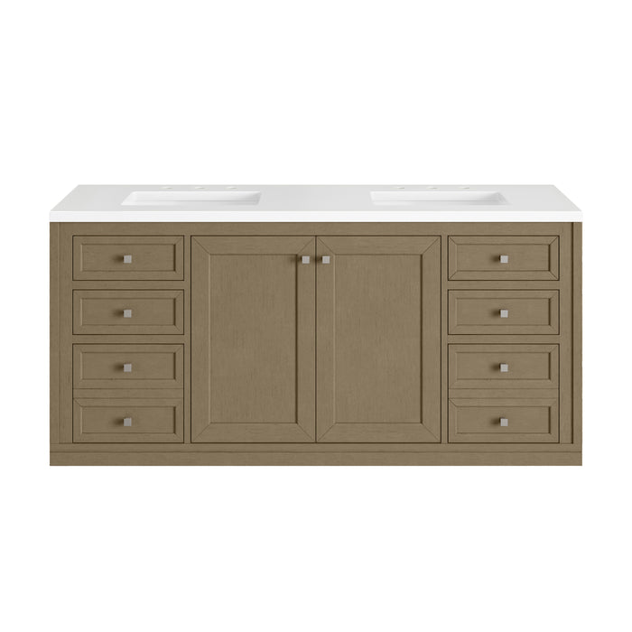 James Martin Vanities Chicago 60" Double Vanity