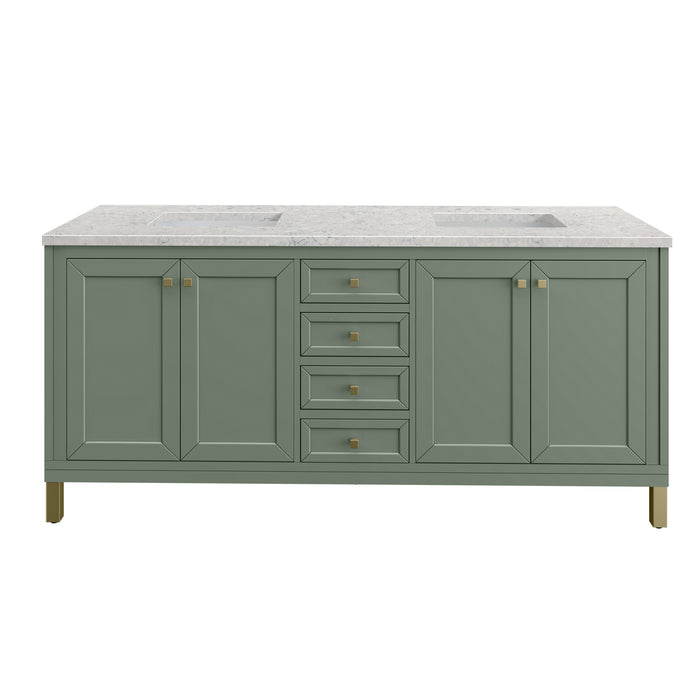 James Martin Vanities Chicago 72" Double Vanity